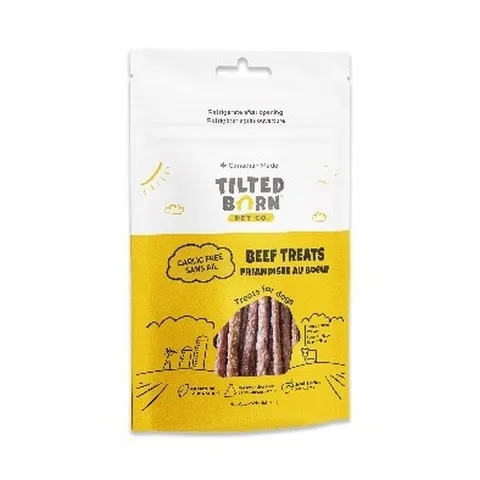 1ea 3.53oz Tilted Barn Garlic Free Beef - Treats